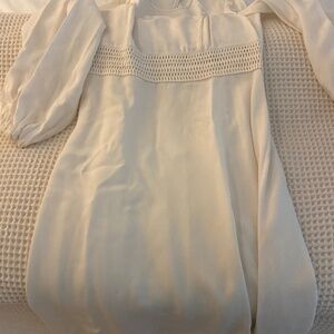 Zimmerman White Midi Dress